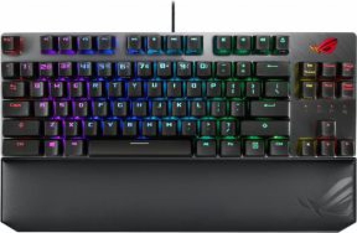 Asus ROG STRIX SCOPE NX TKL Deluxe toetsenbord USB Zwart, Grijs