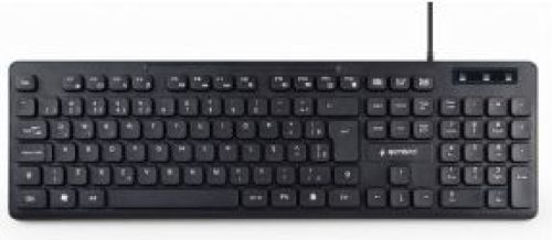 Gembird KB-MCH-04 toetsenbord USB QWERTY Amerikaans Engels Zwart