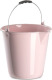 Forte Plastics Kunststof emmer met schenktuit oud roze 12 liter