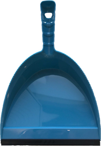 Brumag Kunststof blauw stofblik met lip voor binnen 25 x 20 cm