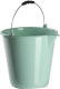 Forte Plastics Kunststof emmer met schenktuit mint groen 12 liter