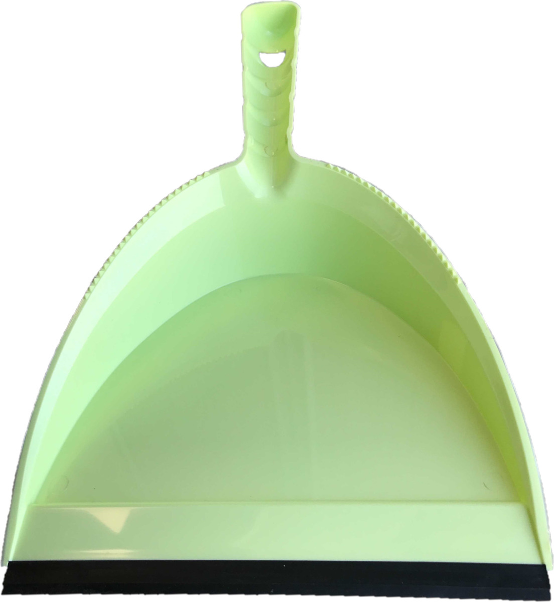 Brumag Kunststof groen stofblik met lip voor binnen 25 x 20 cm