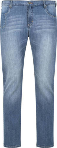 Charles Colby loose fit jeans BARON CASSANDER Plus Size donkerblauw