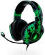 Verbatim SureFire Skirmish Headset Hoofdband 3,5mm-connector USB Type-A Zwart, Camouflage, Groen