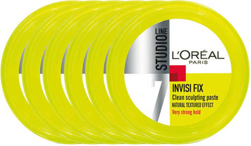L'Oréal Paris Studio Line very strong hold haargel - 6x 75ml multiverpakking
