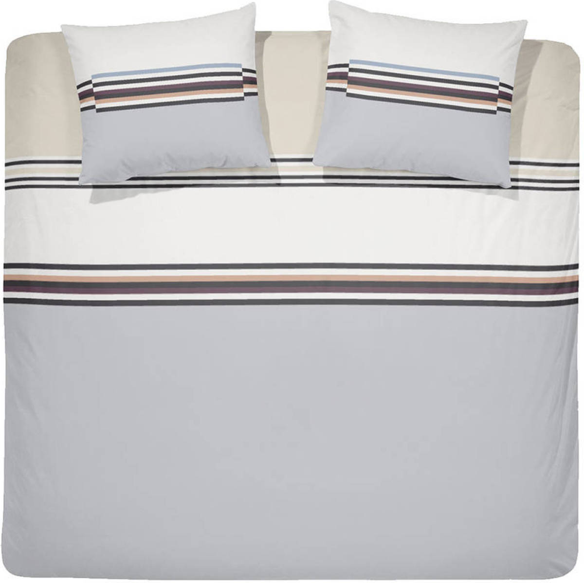 Damai dekbedovertrek saltare light grey-200x200/220