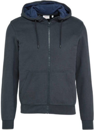 s.Oliver sweatvest donkerblauw