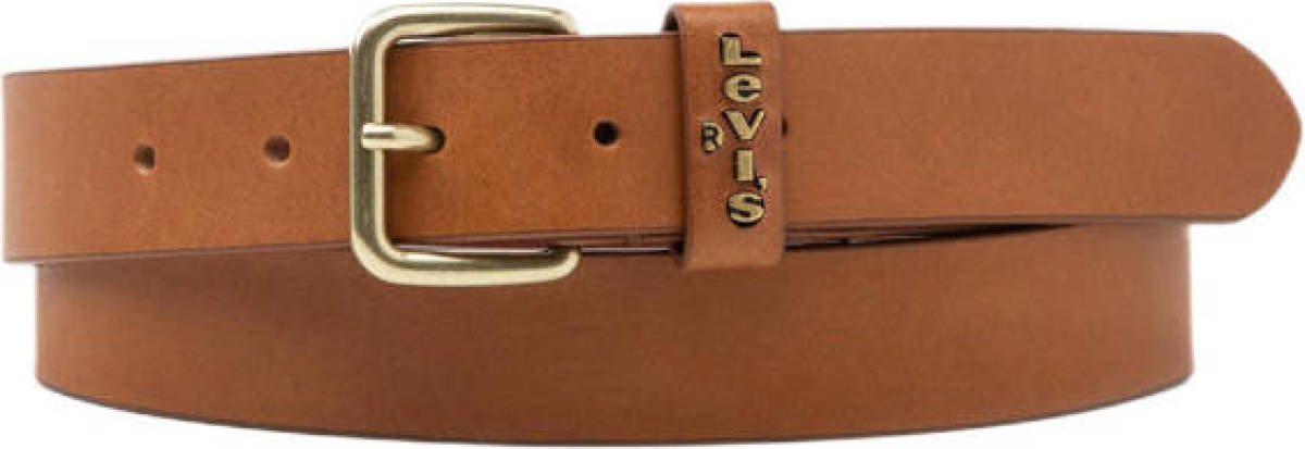 Levi's leren riem Calypso bruin
