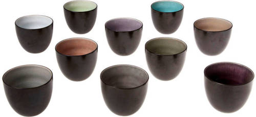 Cosy & Trendy espresso kopjes Streetfood (12 cl) (set van 10)