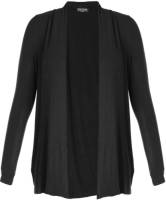 Base Level by Yest fijngebreid vest Yayla zwart