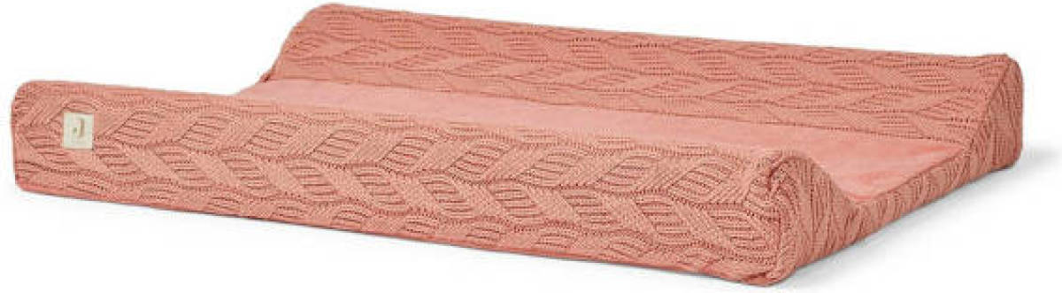 Jollein aankleedkussenhoes 50x70cm Spring knit rosewood