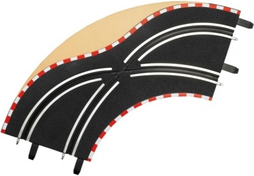Carrera Lane Change Curve 2 stuks