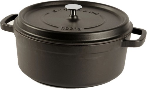 Cuisinova gietijzeren braadpan - Ø 20 cm - 2,5 l - zwart