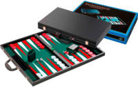 Philos backgammon groen tournament 54x32cm
