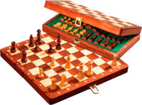 Philos reis schaakset deluxe magnetisch 26,5x13,5