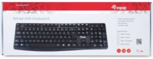 Conceptronic 245213 toetsenbord USB QWERTY Italiaans Zwart