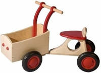 Kinderbakfiets Rood, Van Dijk Toys