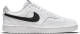 Nike Court Vision Mid sneakers wit/zwart
