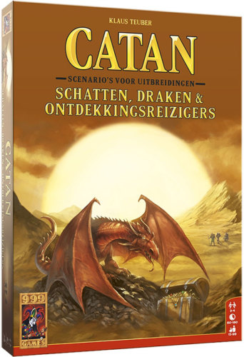 999 Games Catan: Schatten, draken & ontdekkingsreizigers bordspel