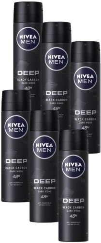 Nivea MEN Spray Deep - 6 x 150 ml