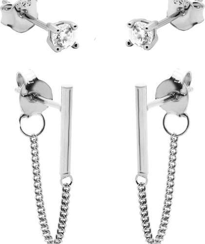 KARMA Jewelry sterling zilveren oorbellen Perfectly Plain
