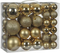 House of seasons kerstbal (set van 46) (ø8 cm)
