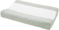 Meyco aankleedkussenhoes Little Dots forest green