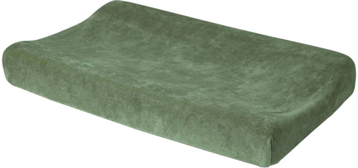 Meyco aankleedkussenhoes Velvet forest green