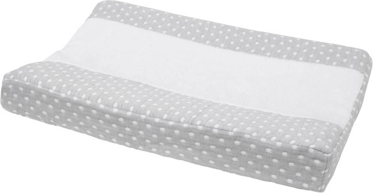 Meyco aankleedkussenhoes Little Dots grijs