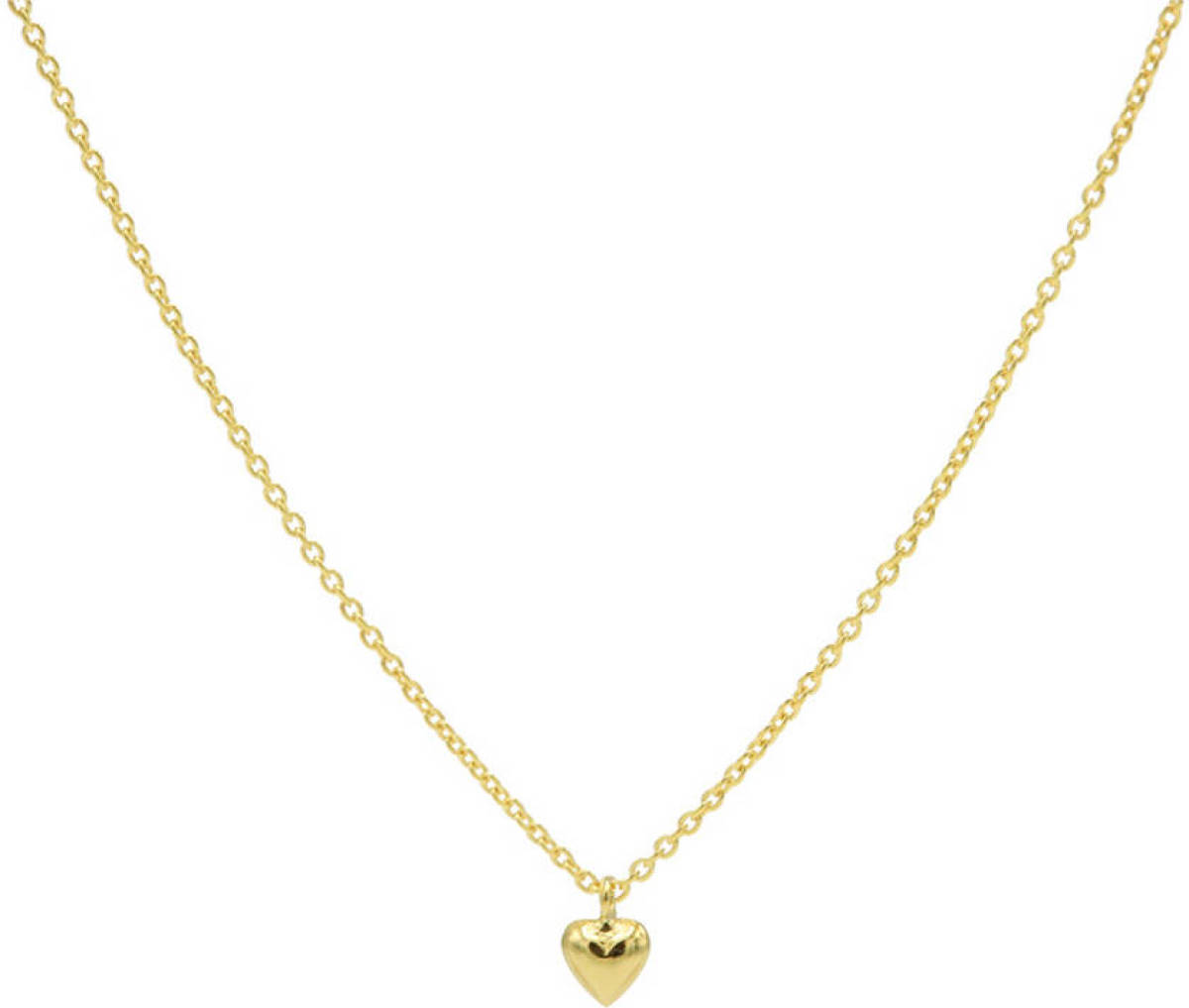 KARMA Jewelry verguld zilveren ketting Loving Heart