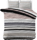 Sleeptime Elegance Geo Stripe 2-persoons (200 x 220 cm + 2 kussenslopen) Dekbedovertrek