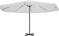 VidaXL Parasol Samos 500 cm aluminium wit