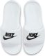 Nike Victori One Slide badslippers wit/zwart