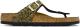 Birkenstock Teenslippers Gizeh Shiny in glanzende reptiel-look