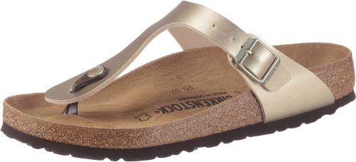 Birkenstock Teenslippers GIZEH in metallic-look