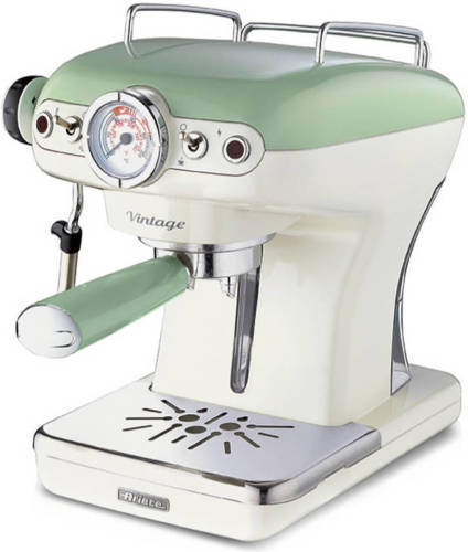 Ariete pistonmachine Vintage - groen