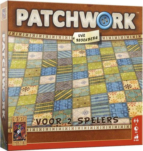 999 Games Patchwork - 2 persoons bordspel