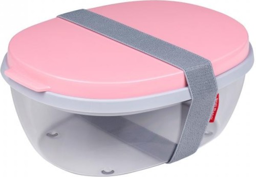 Mepal Ellipse saladebox - Nordic pink