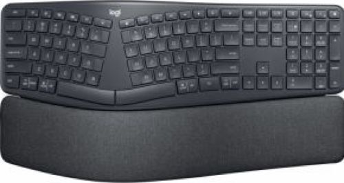 Logitech Ergo K860 for Business toetsenbord RF-draadloos + Bluetooth US International Grafiet