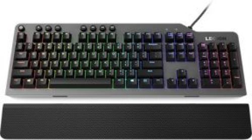 Lenovo Legion K500 toetsenbord USB QWERTY Amerikaans Engels Zwart, Grijs