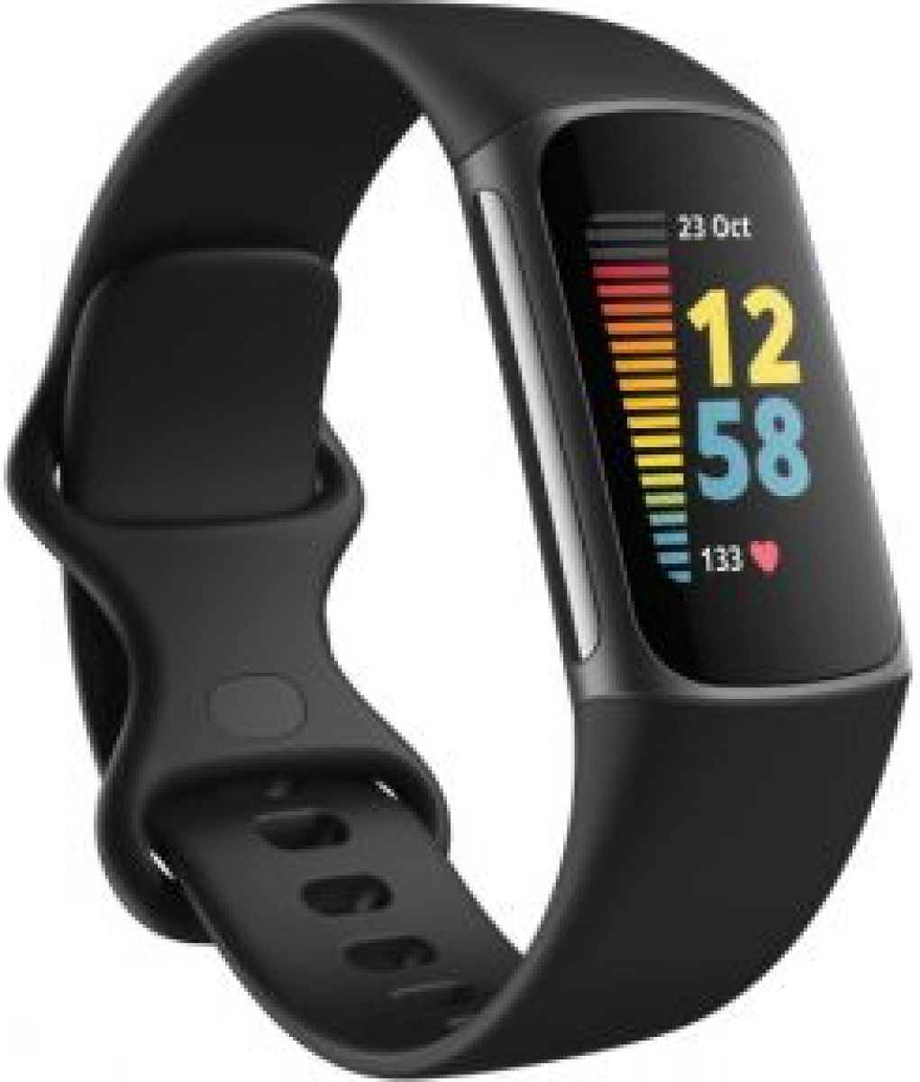 Fitbit Charge 5 Polsband activiteitentracker Zwart, Grafiet