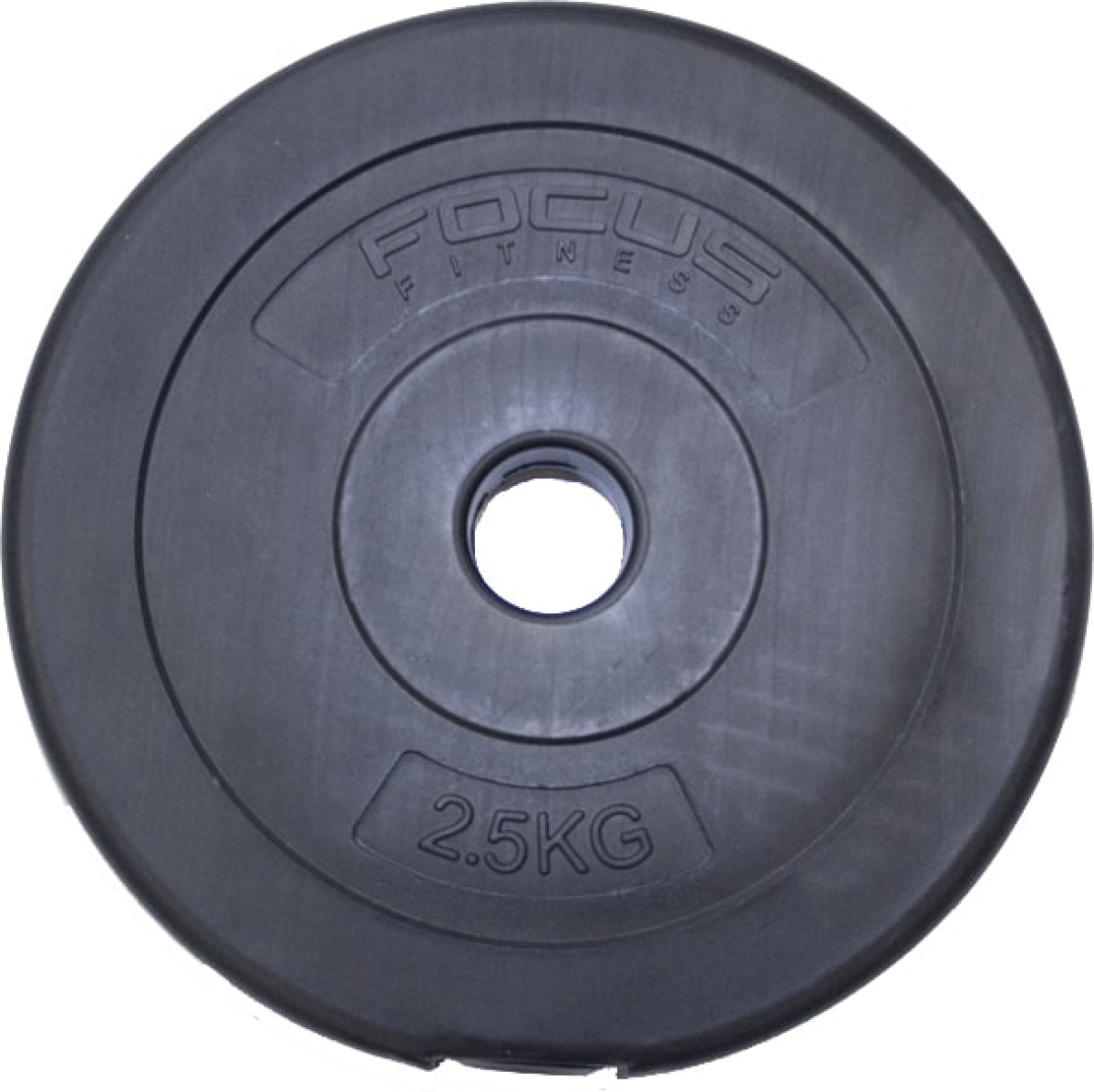 Halterschijf 30 mm - Focus Fitness - 2,5 kg - Kunststof