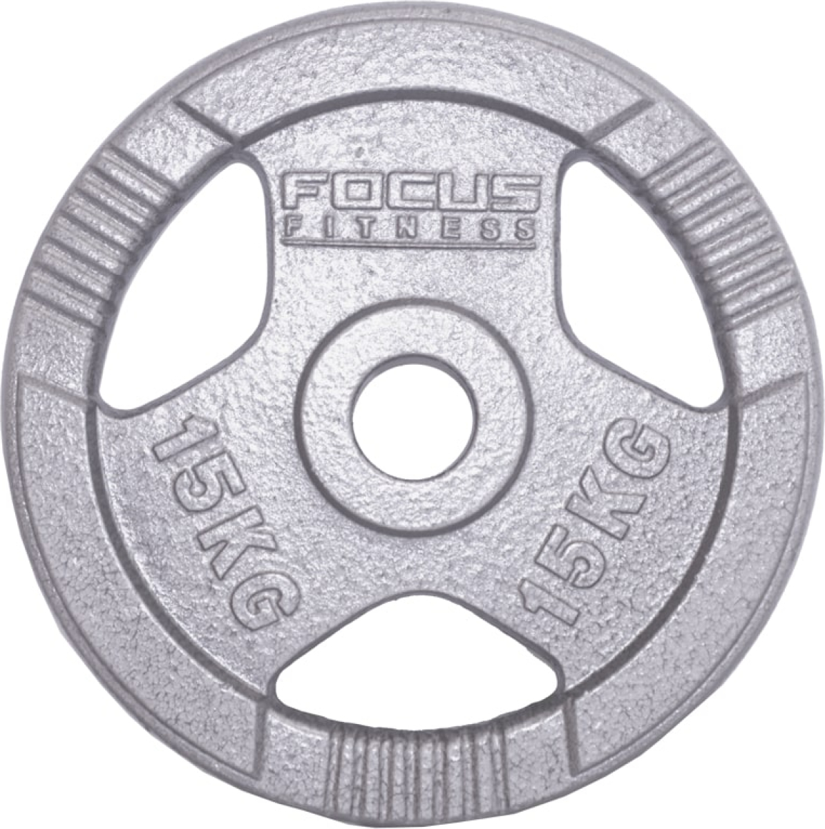 Halterschijf 30 mm - Focus Fitness Hamerton - 15 kg - Gietijzer