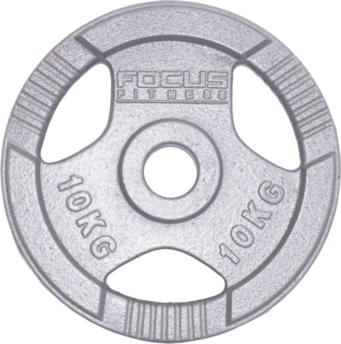 Halterschijf 30 mm - Focus Fitness Hamerton - 10 kg - Gietijzer