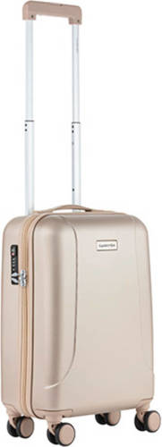 CarryOn Skyhopper Handbagage Koffer 55cm TSA-slot Okoban Registratie Champagne