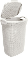 Curver Knit wasmand - 57 liter - oasis white