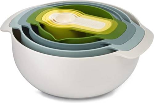 Schalenset Nest van 9 - Multifunctioneel, Opal - Joseph Joseph
