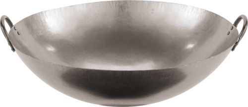 Paderno wokpan - incl. 2 handvaten - staal - ø 61 cm