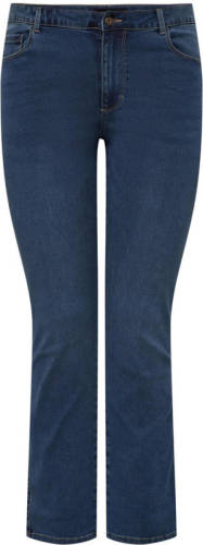 ONLY CARMAKOMA high waist slim fit jeans CARAUGUSTA dark denim