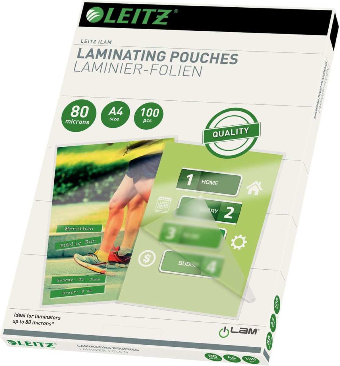 Leitz Lamineerhoes A4 2X80 Eva (100 stuks)